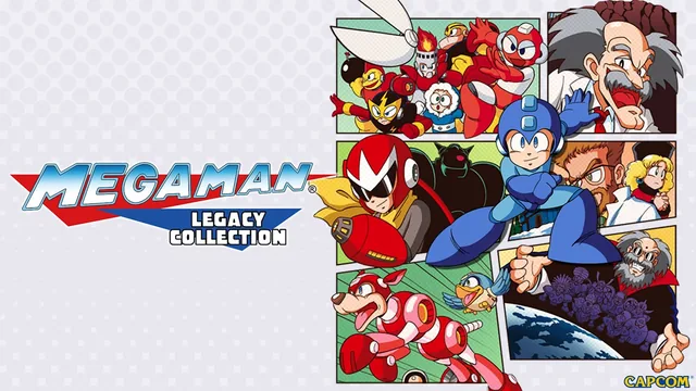 Capa de Mega Man Legacy Collection