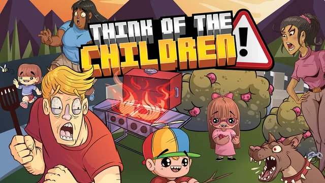 Capa de Think of the Children