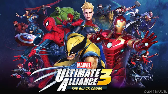 Capa de MARVEL ULTIMATE ALLIANCE 3: The Black Order