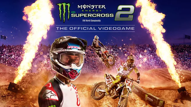 Capa de Monster Energy Supercross - The Official Videogame 2