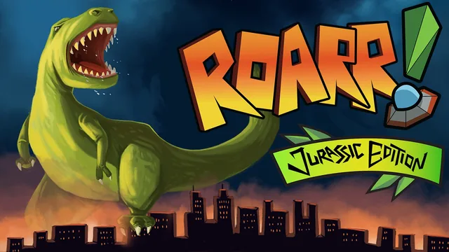 Capa de Roarr! Jurassic Edition