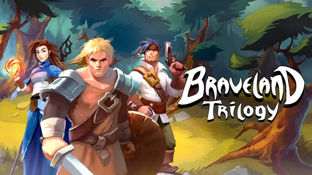 Capa de Braveland Trilogy