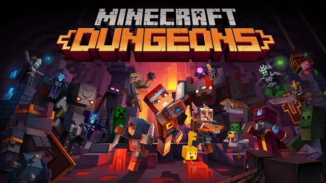 Capa de Minecraft Dungeons