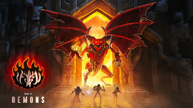 Capa de Book of Demons
