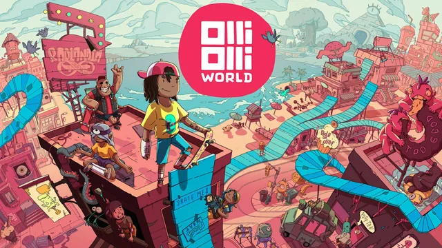 Capa de OlliOlli World