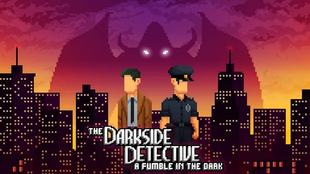 Capa de The Darkside Detective: A Fumble in the Dark