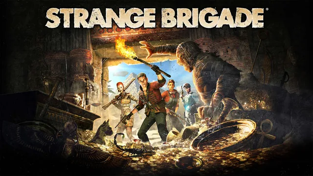 Capa de Strange Brigade
