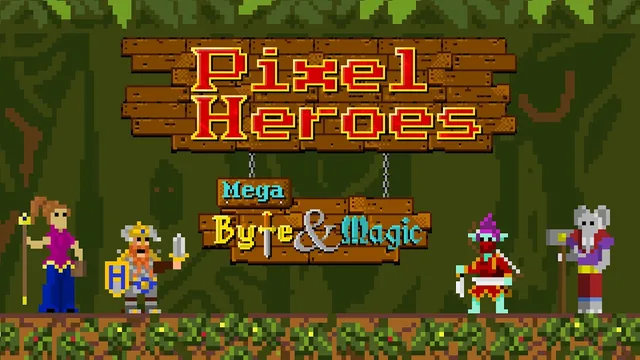 Capa de Pixel Heroes: Mega Byte & Magic