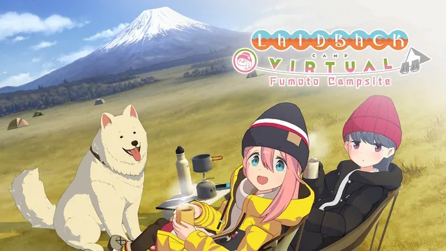 Capa de Laid-Back Camp - Virtual - Fumoto Campsite