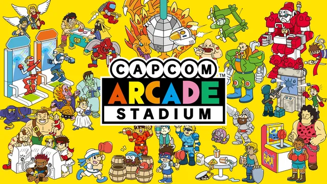 Capa de Capcom Arcade Stadium