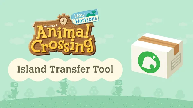 Capa de Transferência de ilhas de Animal Crossing: New Horizons