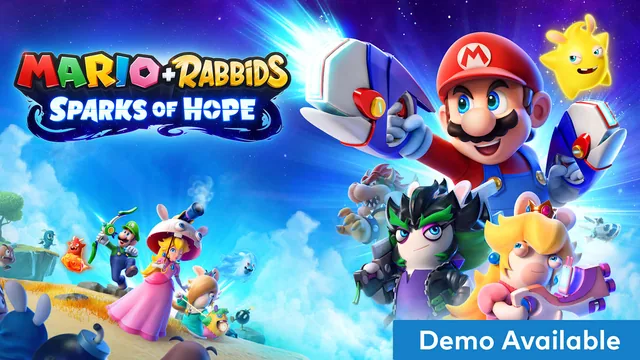 Capa de MARIO + RABBIDS SPARKS OF HOPE