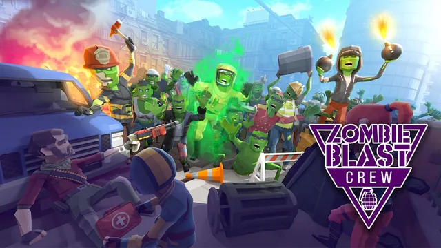 Capa de Zombie Blast Crew