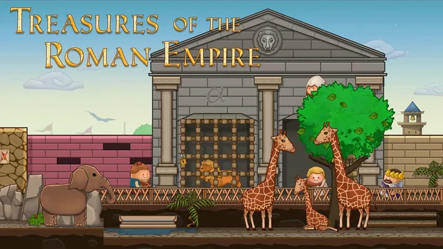 Capa de Treasures of The Roman Empire