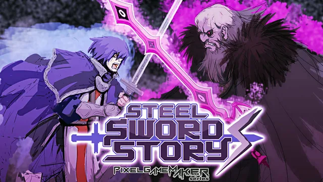 Capa de Pixel Game Maker Series Steel Sword Story S