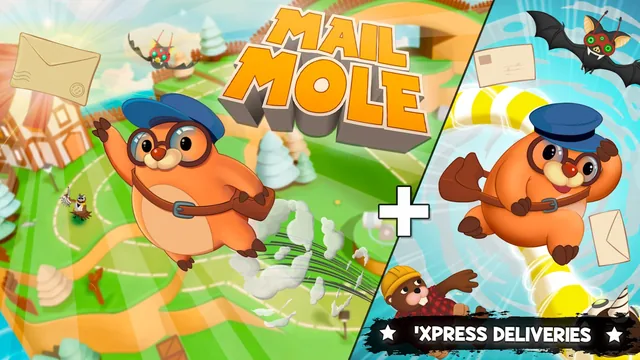 Capa de Mail Mole + 'Xpress Deliveries