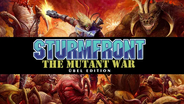 Capa de SturmFront - The Mutant War: Übel Edition