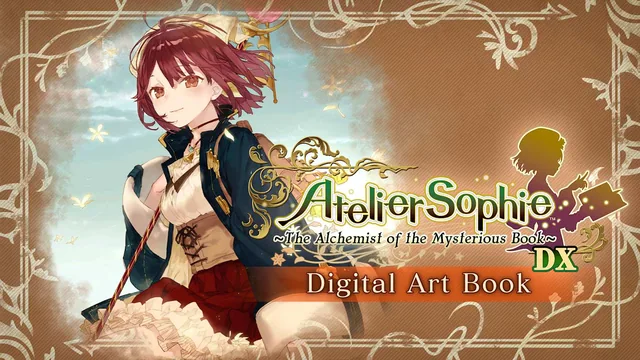Capa de Atelier Sophie: The Alchemist of the Mysterious Book DX Digital Art Book
