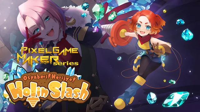 Capa de Pixel Game Maker Series Osyaberi! Horijyo! Holin Slash