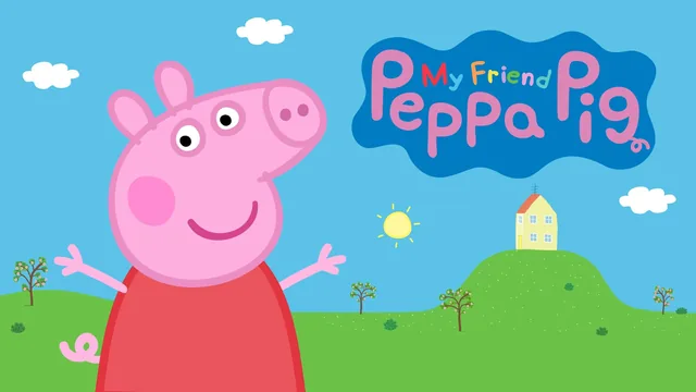 Capa de Minha Amiga Peppa Pig