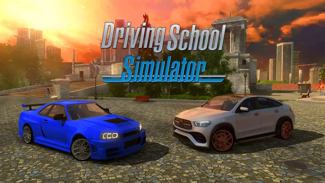 Capa de Driving School Simulator