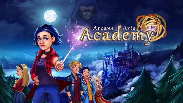 Capa de Arcane Arts Academy