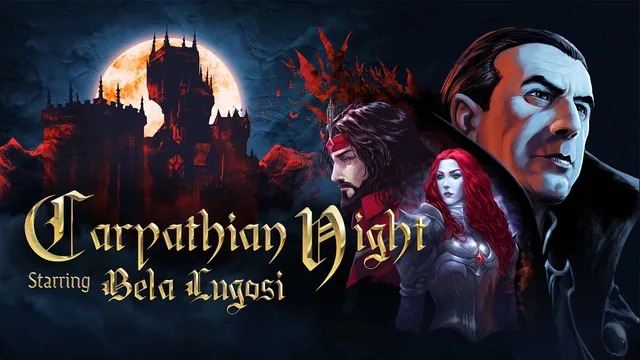 Capa de Carpathian Night Starring Bela Lugosi