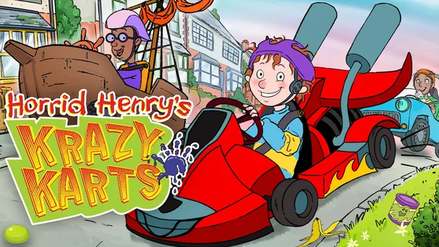 Capa de Horrid Henry's Krazy Karts