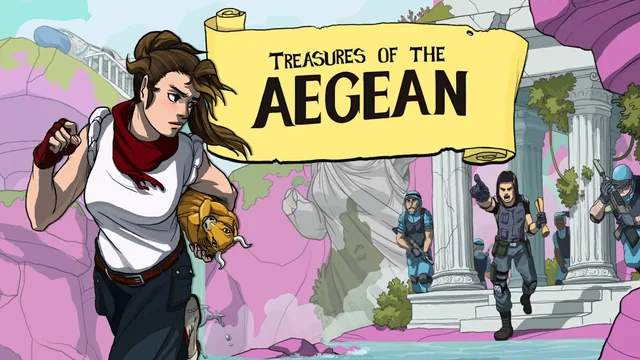 Capa de Treasures of the Aegean