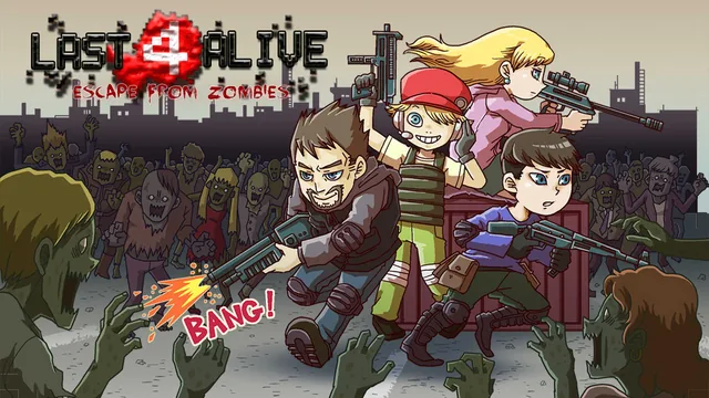 Capa de Last 4 Alive: Escape From Zombies