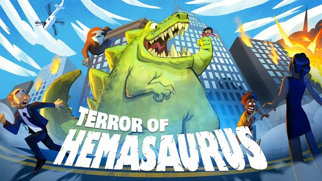 Capa de Terror of Hemasaurus