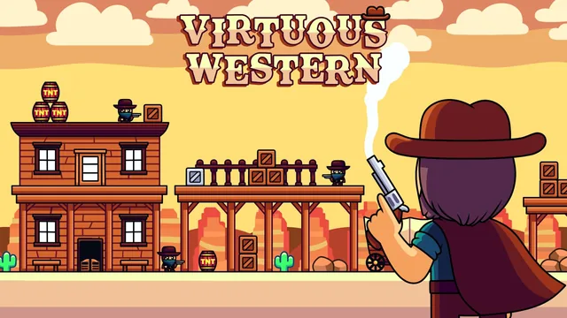 Capa de Virtuous Western