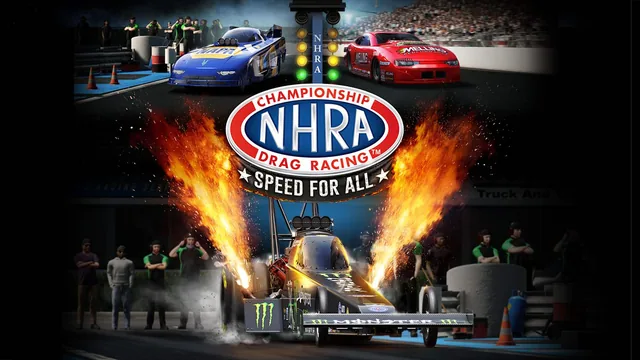 Capa de NHRA Championship Drag Racing: Speed for All