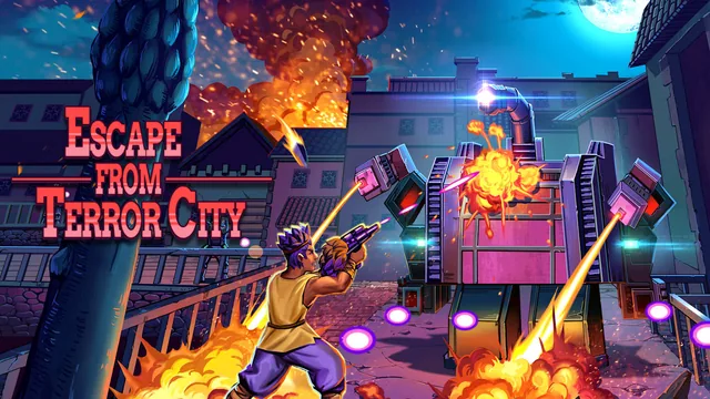 Capa de Escape from Terror City