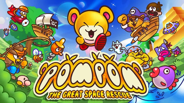 Capa de Pompom: O Grande Resgate Espacial