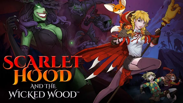Capa de Scarlet Hood and the Wicked Wood