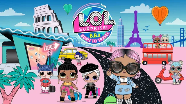 Capa de L.O.L. Surprise! B.B.s NASCIDAS PARA VIAJAR™