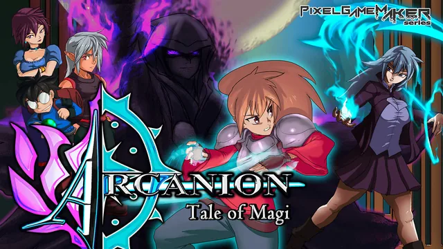 Capa de Pixel Game Maker Series Arcanion: Tale of Magi