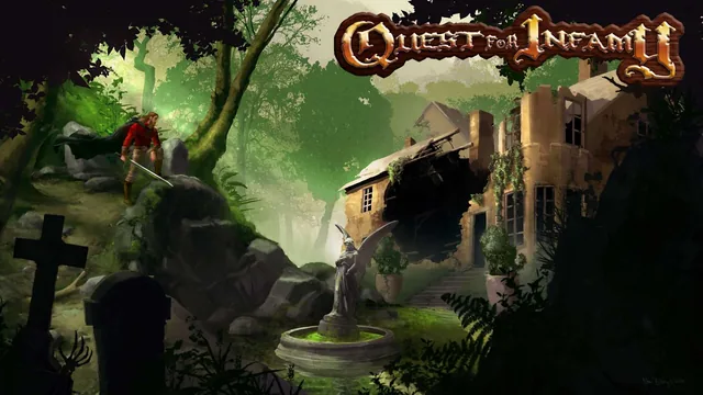 Capa de Quest for Infamy