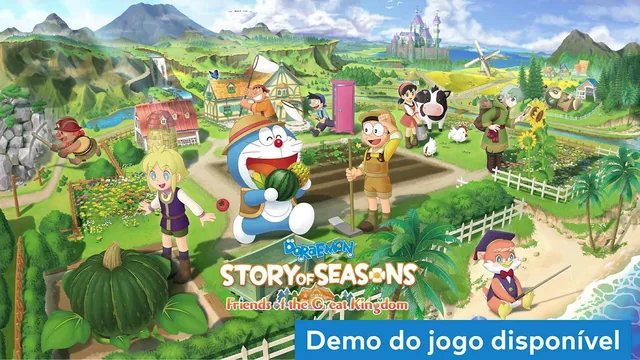 Capa de DORAEMON STORY OF SEASONS: Friends of the Great Kingdom