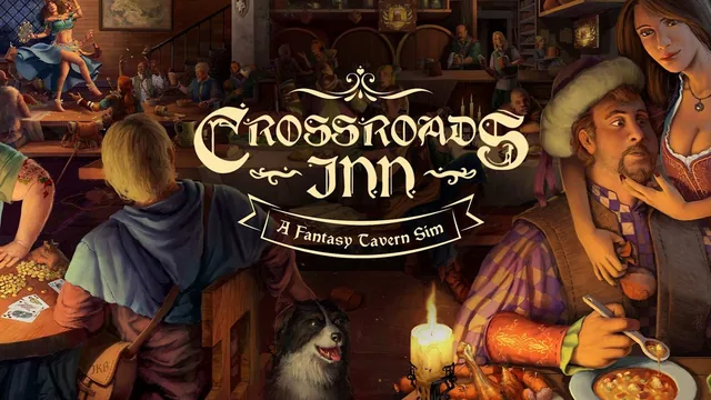 Capa de Crossroads Inn: A Fantasy Tavern Sim