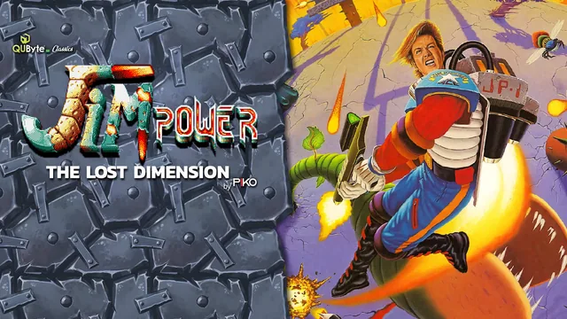Capa de QUByte Classics: Jim Power: The Lost Dimension by PIKO