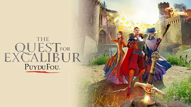 Capa de The Quest for Excalibur - Puy du Fou