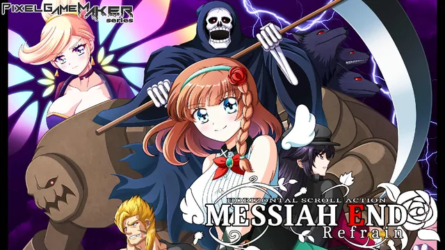 Capa de Pixel Game Maker Series MessiahEnd Refrain