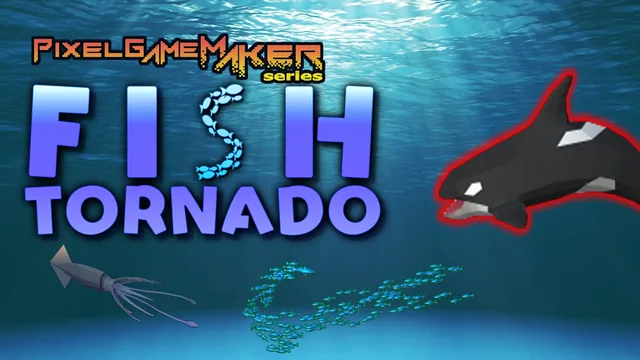 Capa de Pixel Game Maker Series Fish Tornado