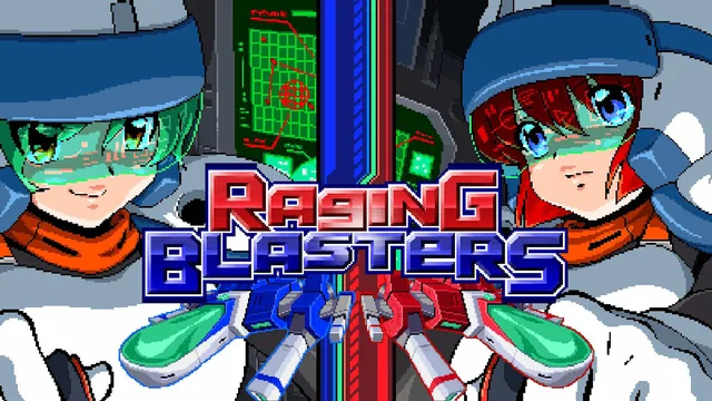 Capa de Raging Blasters