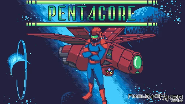 Capa de Pixel Game Maker Series Pentacore