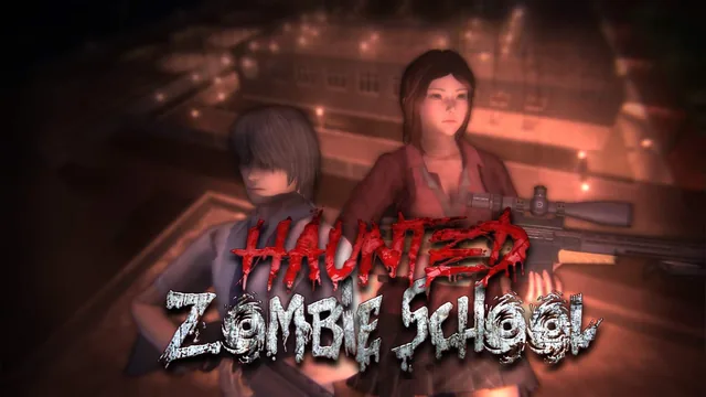 Capa de Haunted Zombie School