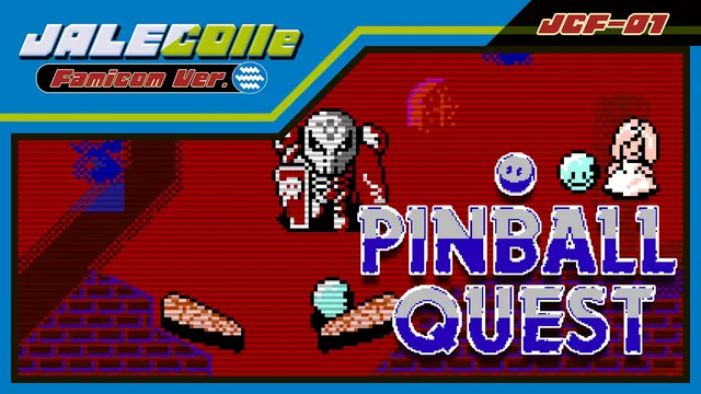 Capa de JALECOlle Famicom Ver. Pinball Quest