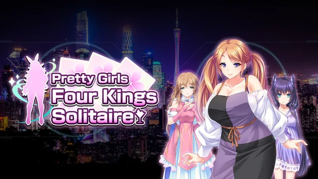 Capa de Pretty Girls Four Kings Solitaire